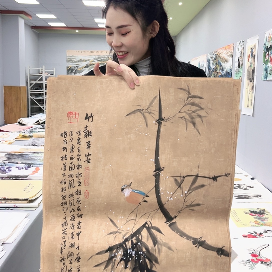 国画国画纯手绘作品