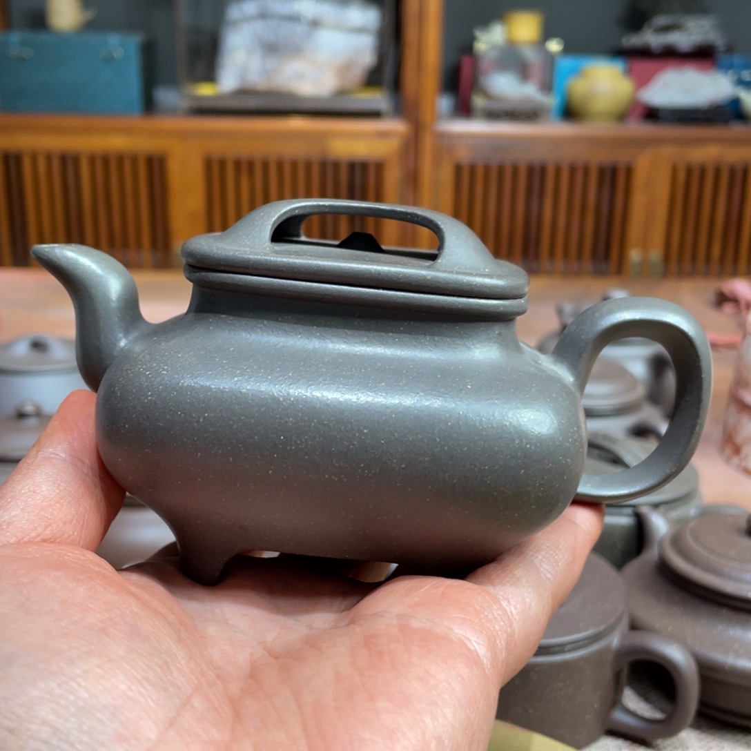 紫砂茶壶?***勇宜兴紫砂原矿紫砂壶