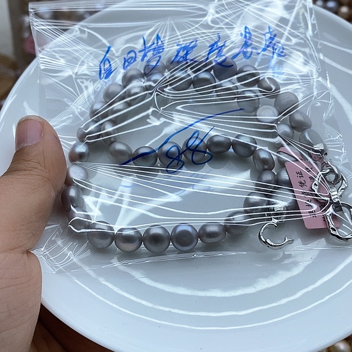 未镶嵌项链定制淡水珍珠