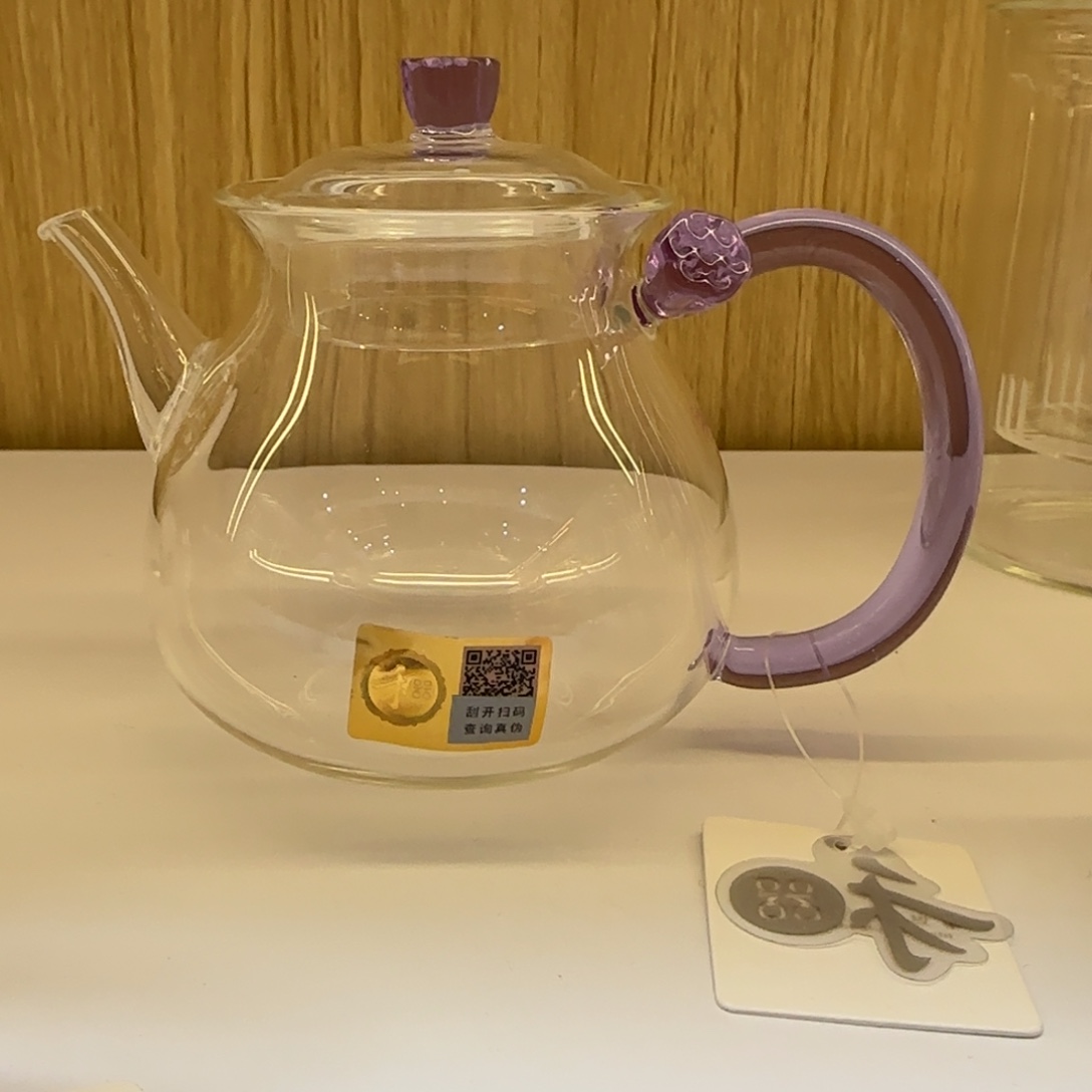 听***开禾器清莲壶浅紫色