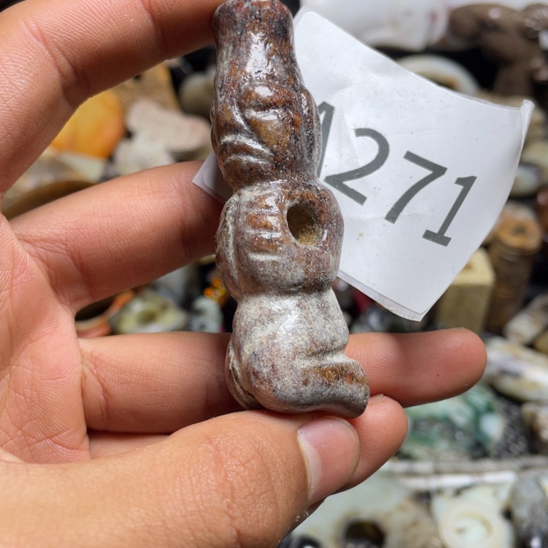 和田玉（糖玉）挂件未镶嵌