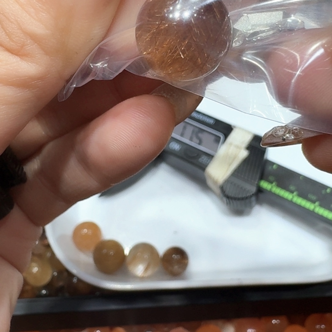 紫晶单珠未镶嵌l不退不换