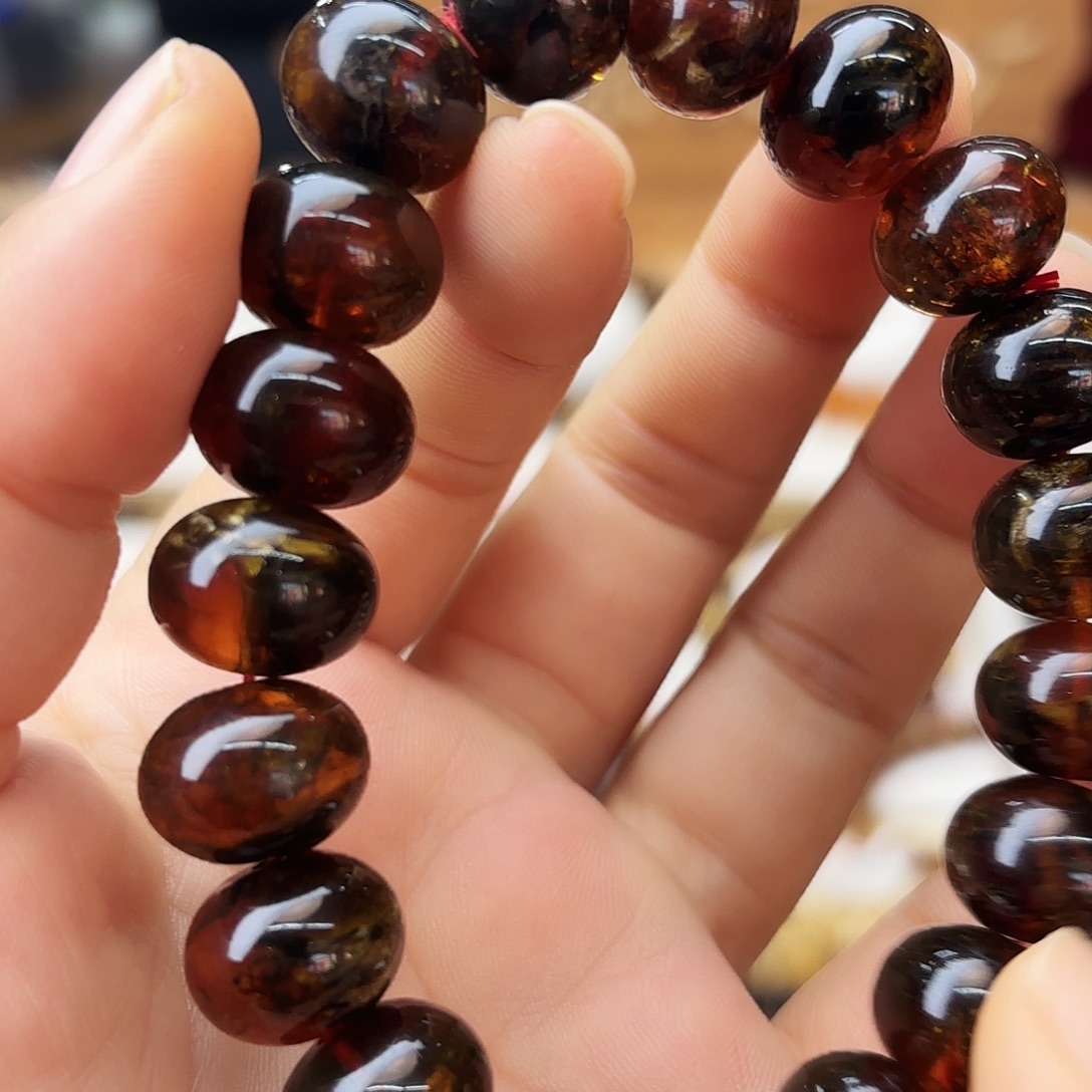 琥珀未镶嵌裸石十四90596