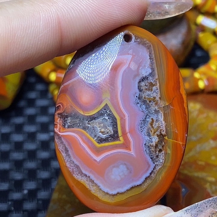 玛瑙/玉髓颈饰未镶嵌