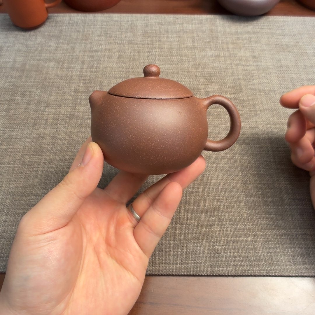 茶壶紫砂半手工 紫泥西施壶