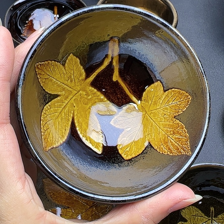 茶盏建窑建盏主人杯