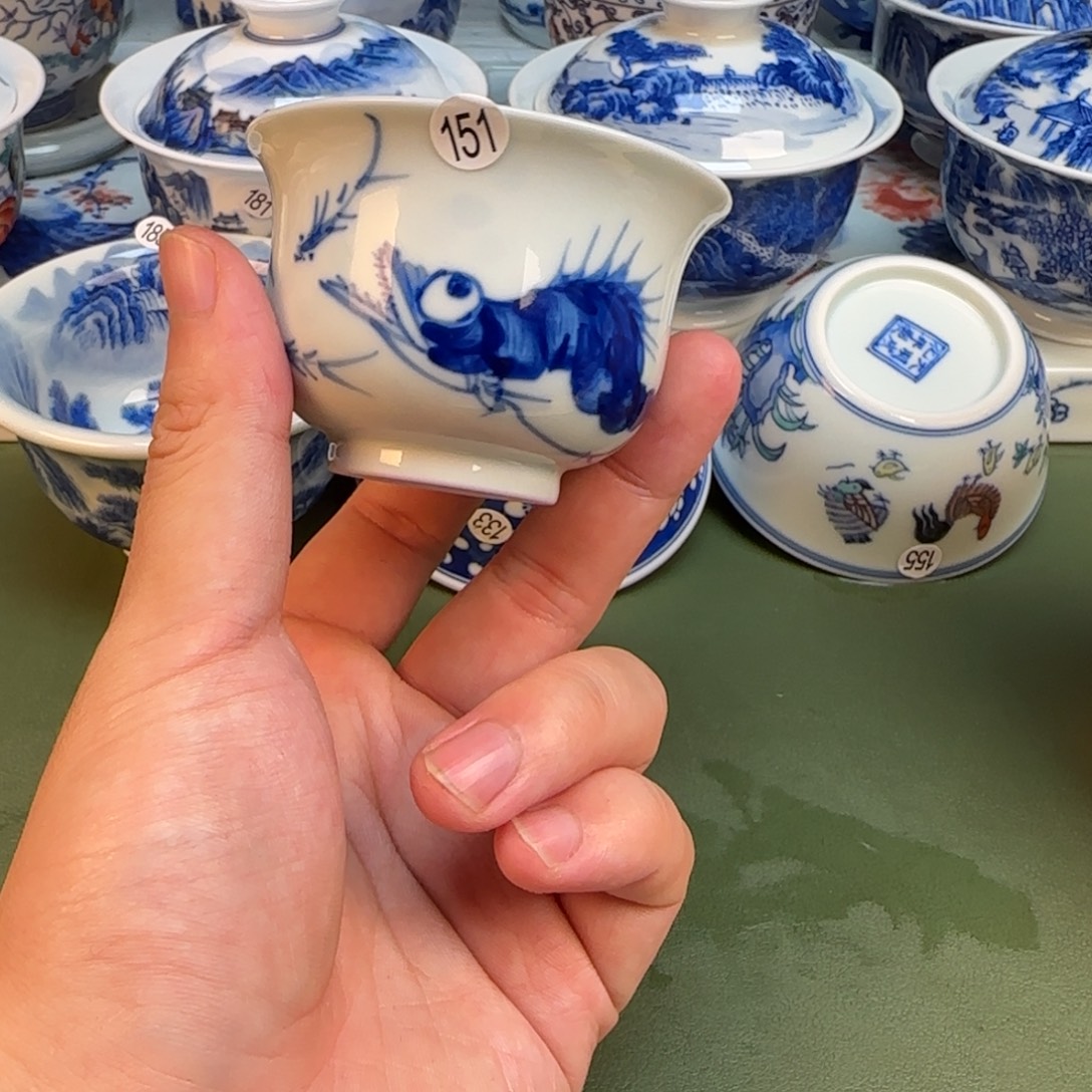 彦祖纯手工手绘茶具151