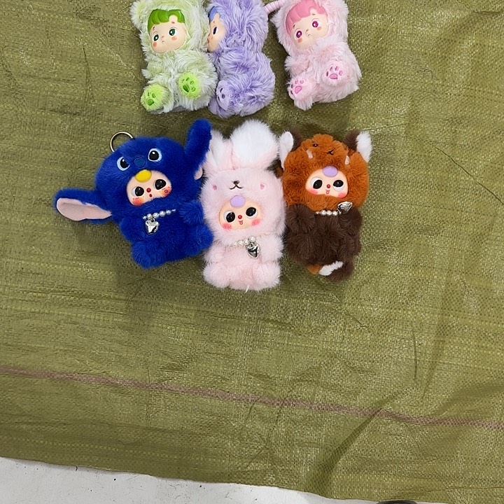 感***心毛绒如图所示6个总价