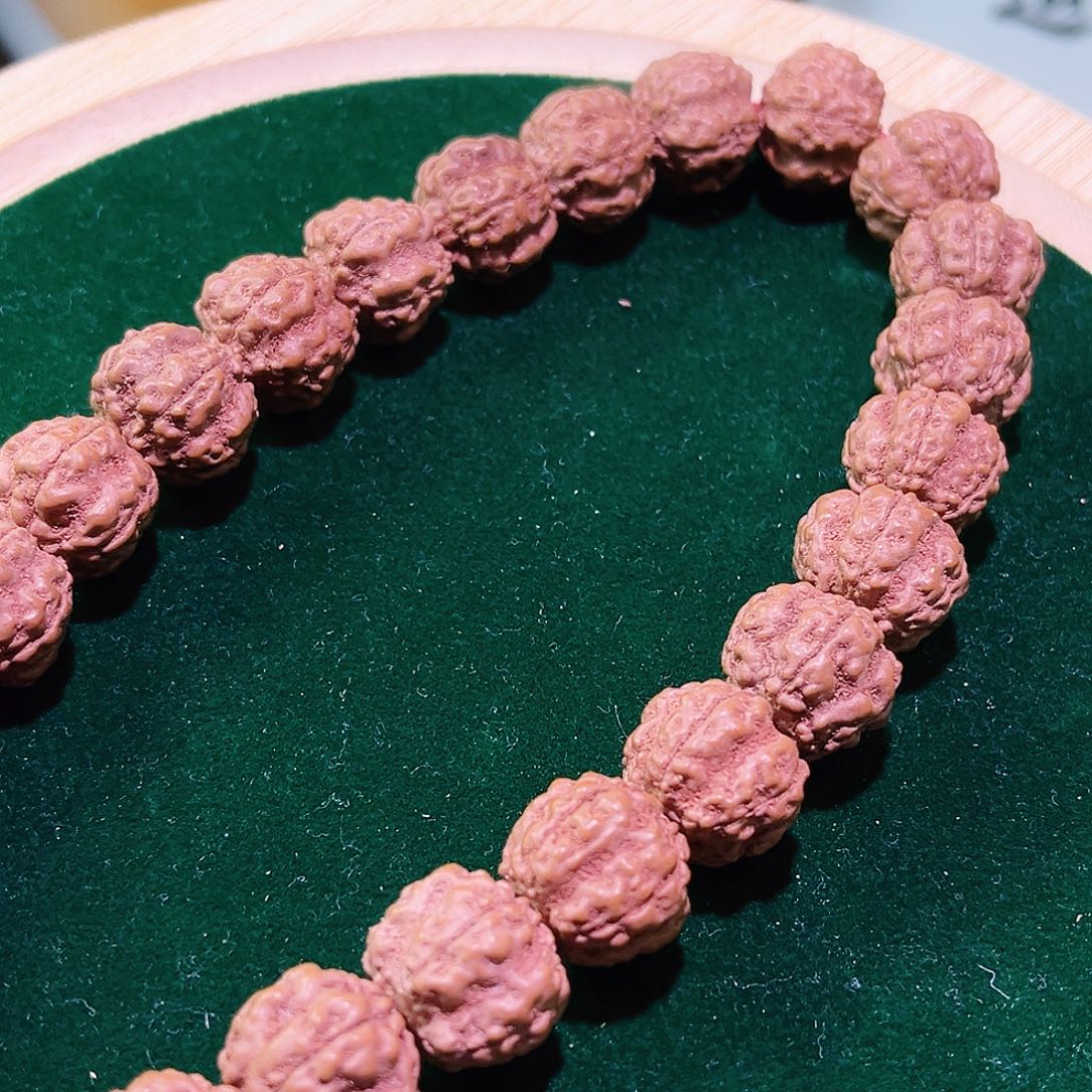 隔***生吊坠金刚菩提帝王花手持45颗籽14