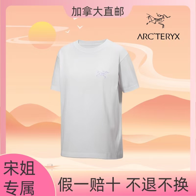 【宋姐专属】ARC'TERYX/始祖鸟女款KraggCotton小鸟刺绣标棉T恤8468