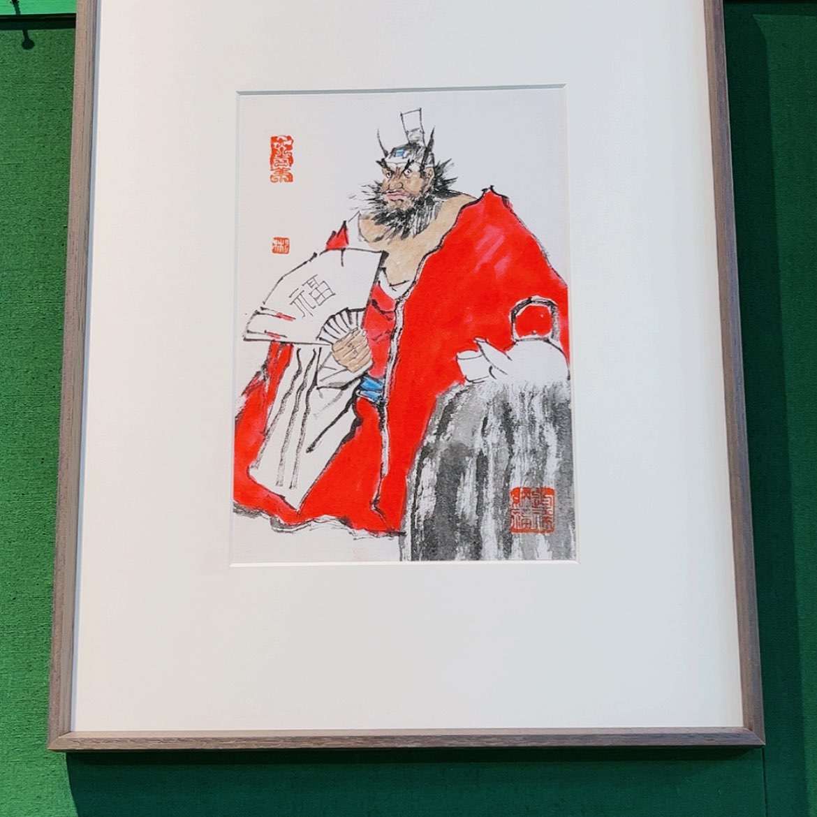 【闪购商品】国画张彬带框精装裱