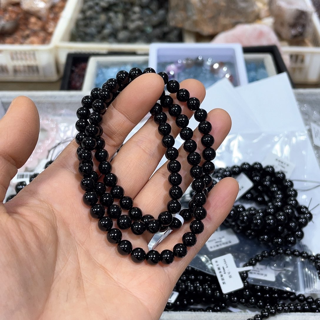 水晶手串6m m未镶嵌b x 566