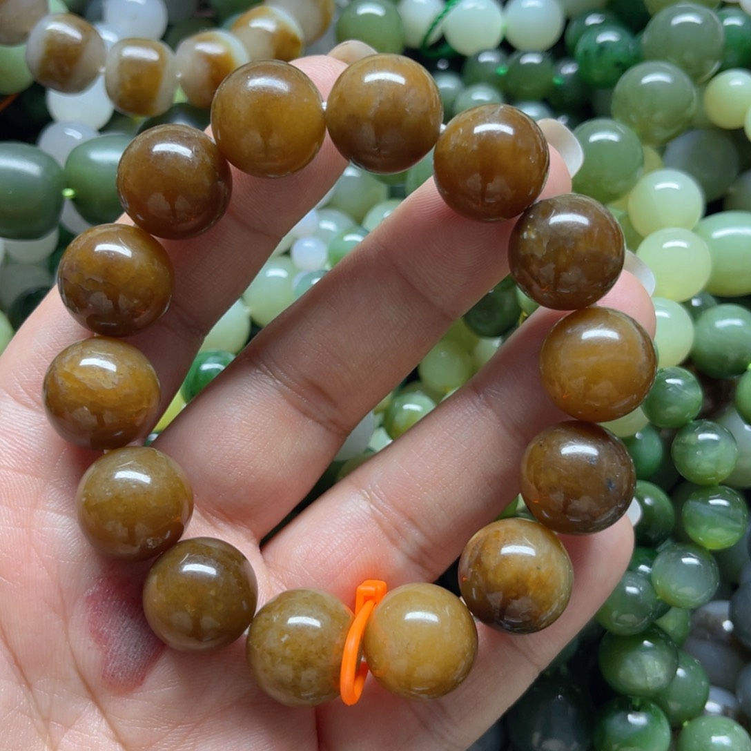 和田玉手链未镶嵌