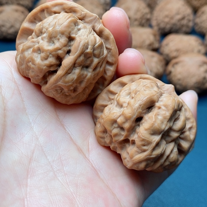 文玩核桃把件40蛙蛙