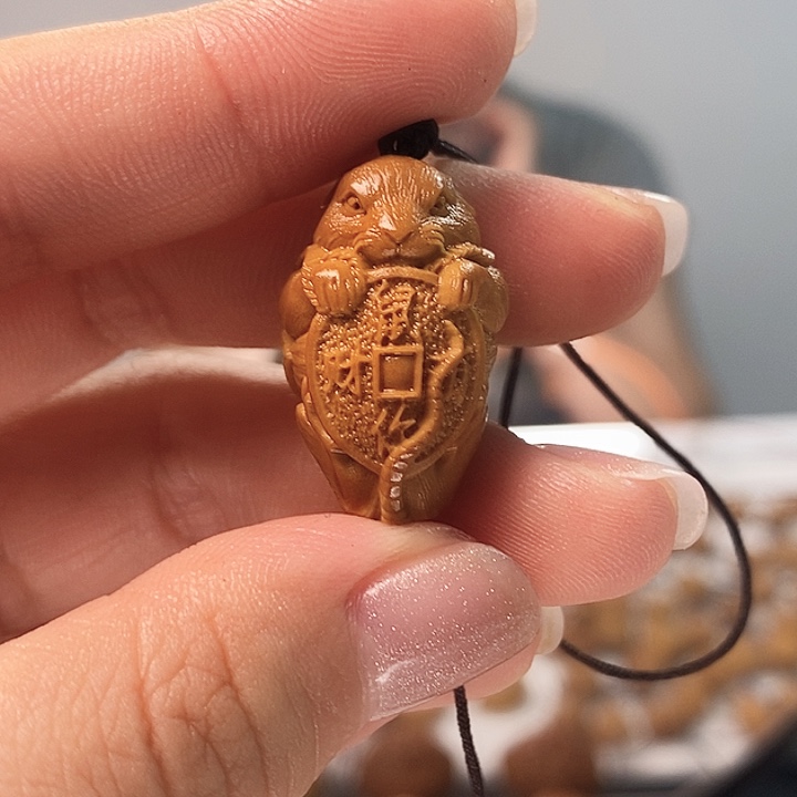 橄榄核吊坠橄榄核
