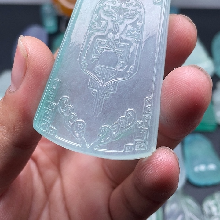 X***L仿古无事牌，微绵，缅优