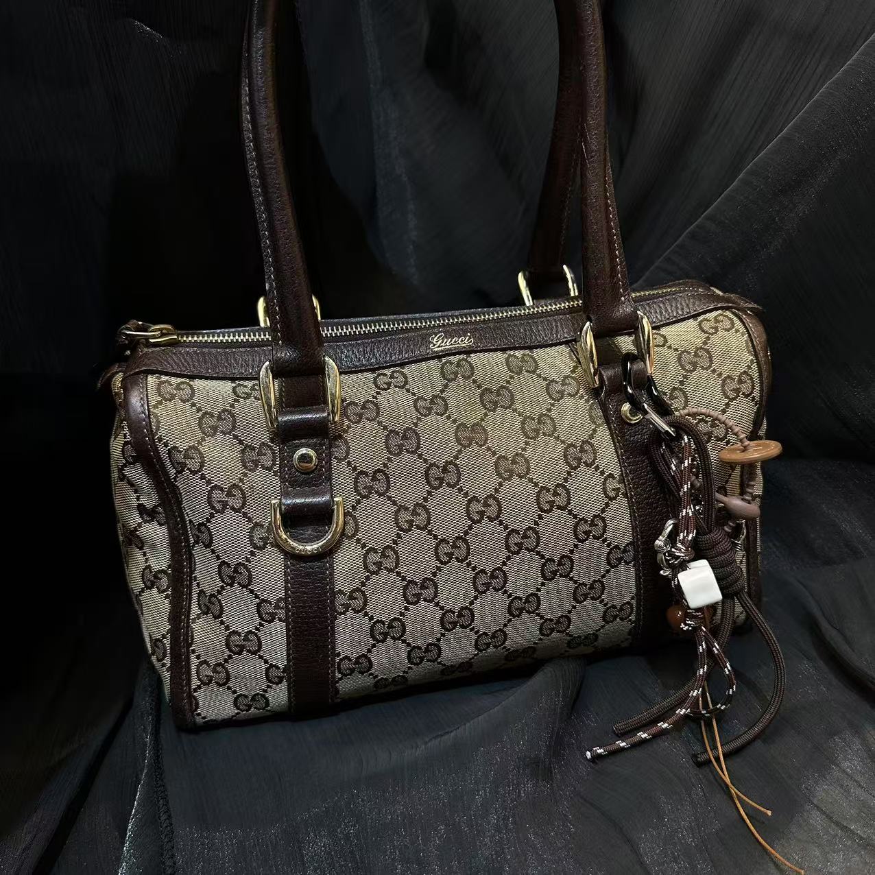 95新 GUCCI/古驰 乱乱子中古/女士/手提包/106109