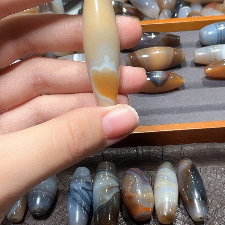 玛瑙/玉髓吊坠(不含链)未镶嵌