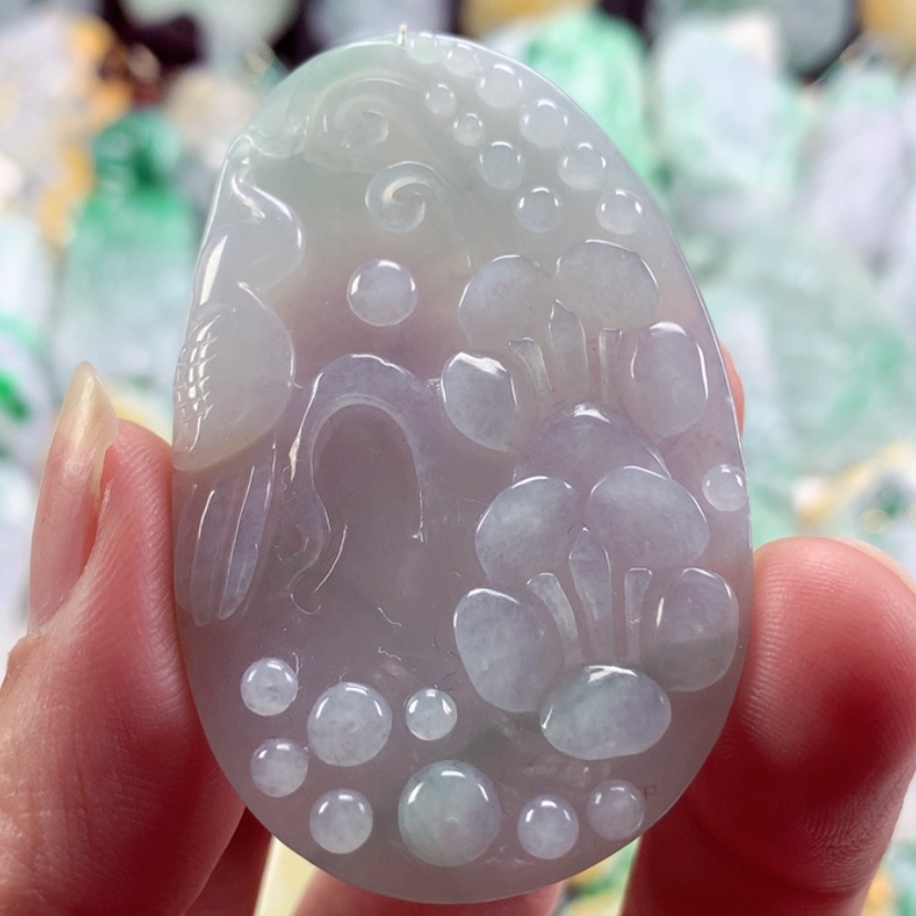 【闪购商品】翡翠吊坠(不含链)未镶嵌