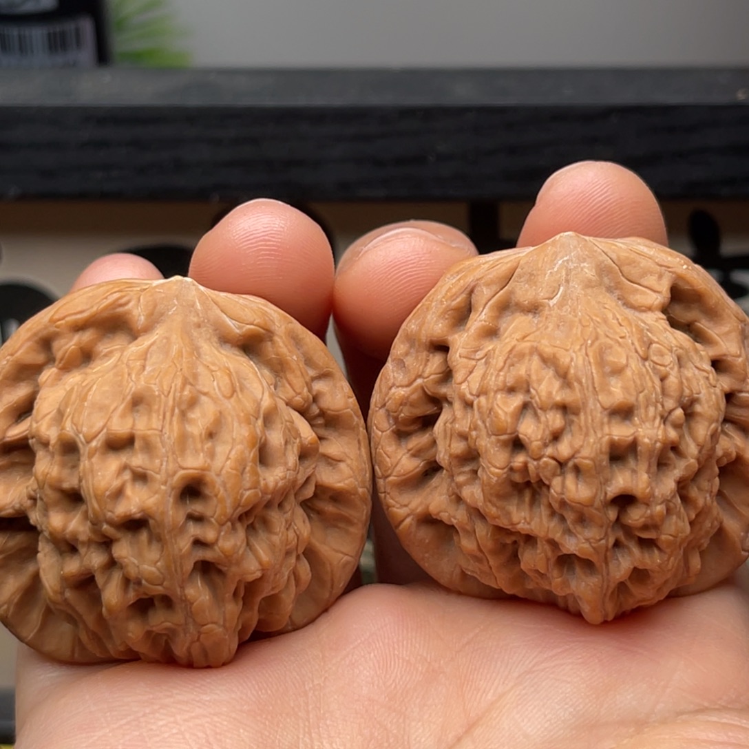 骑***）吊坠文玩核桃42金公子