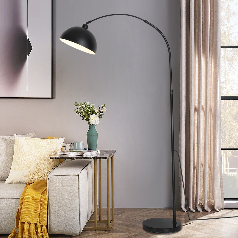 钓鱼灯简约客厅创意落地灯沙发边床头装饰简约现代书房落地台灯