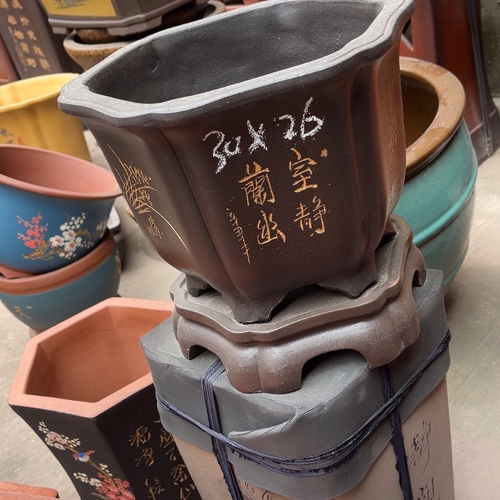 花盆紫砂紫砂花盆