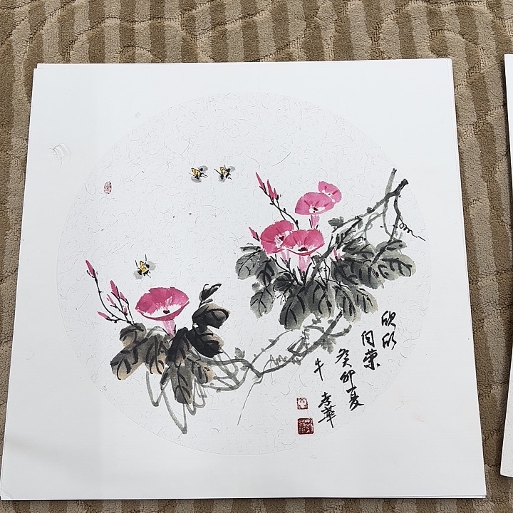 国画我也想你了呀你也不给