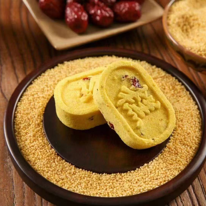 【大眼姑娘】小米八珍糕500g