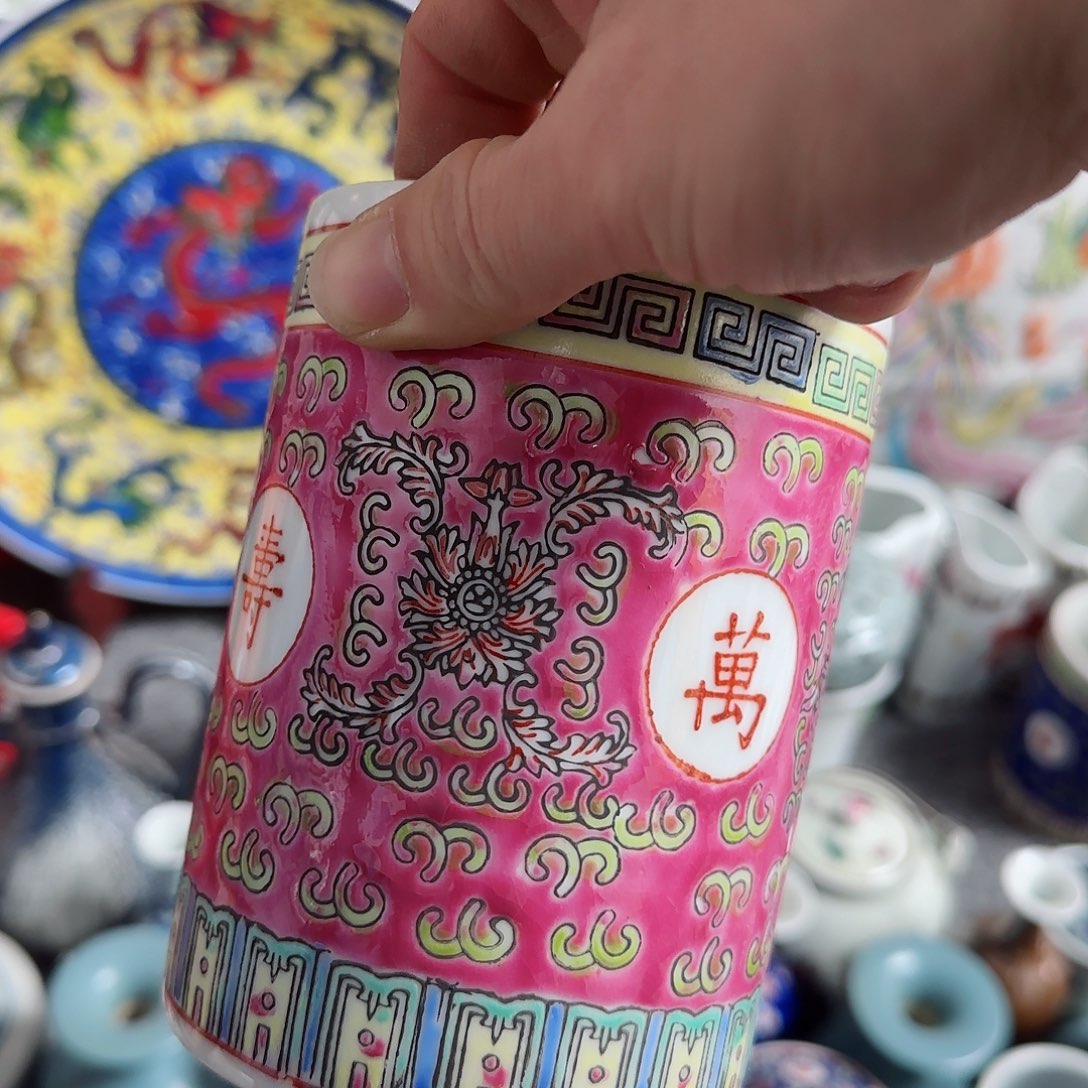 摆件瓷器的工艺技术水平