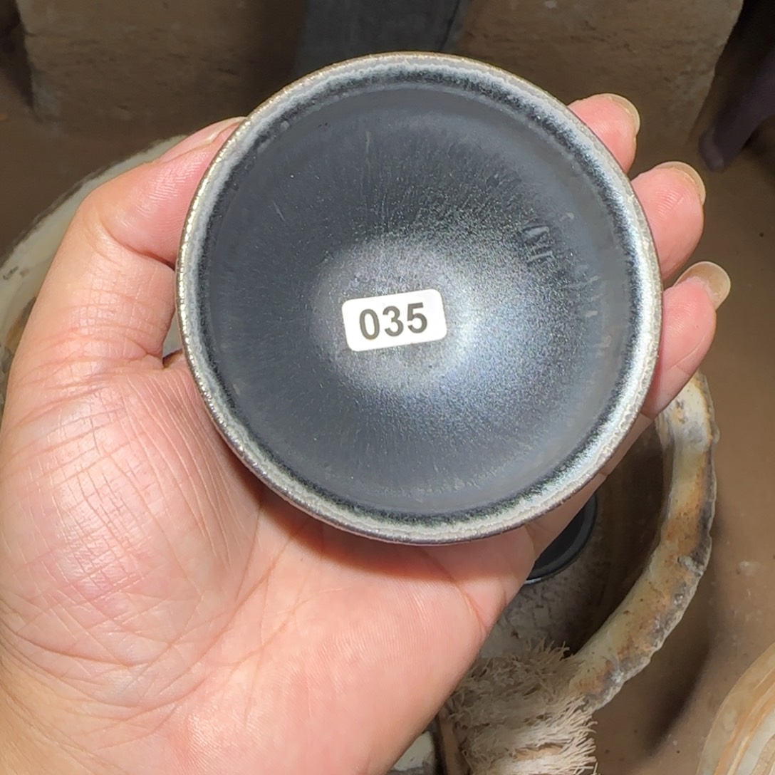 茶盏焦源柴烧自然还原035