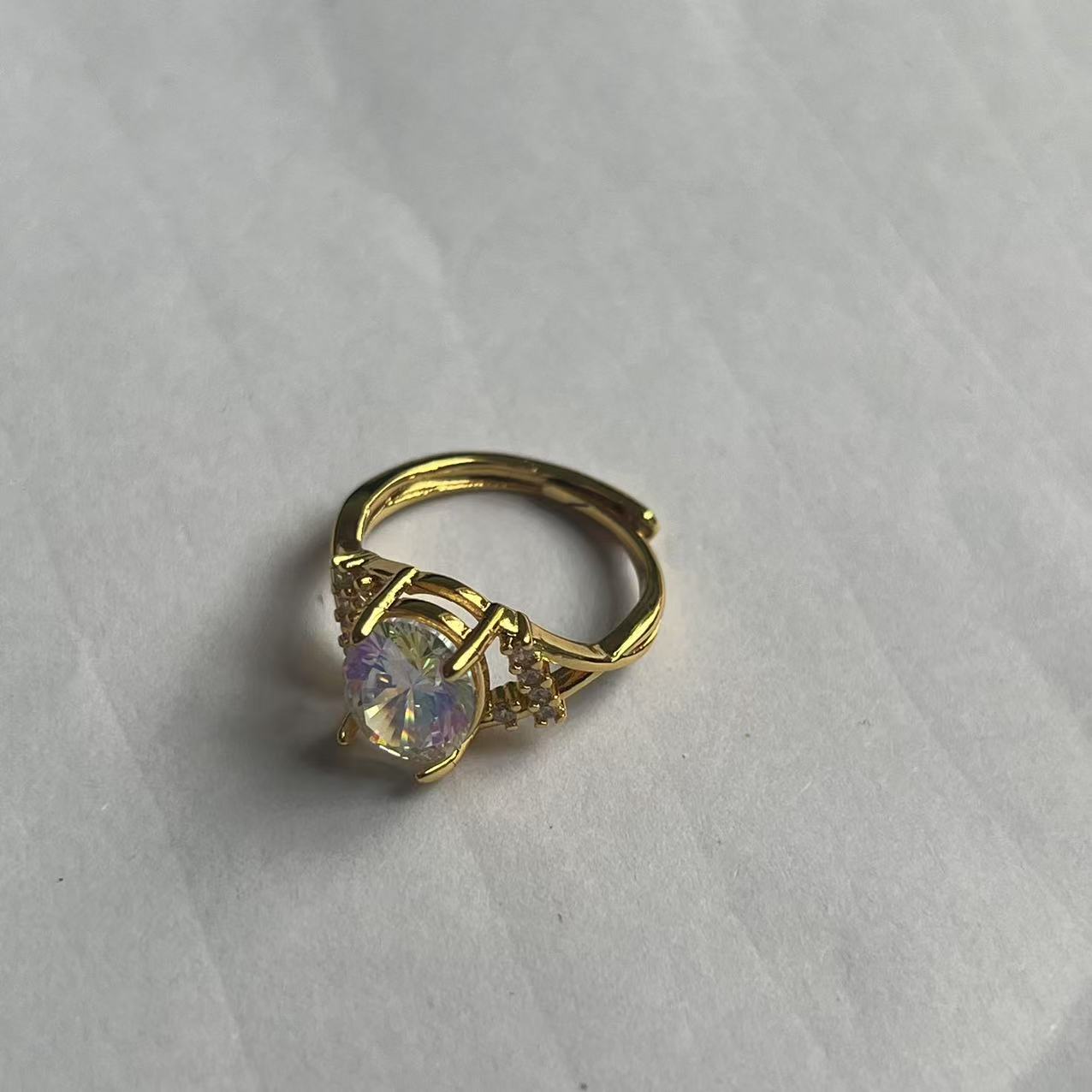 臻选戒指 经典百搭设计白戒指LM42