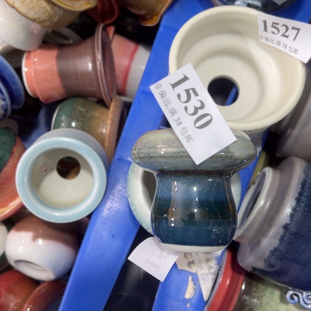 红陶景德镇手工花盆