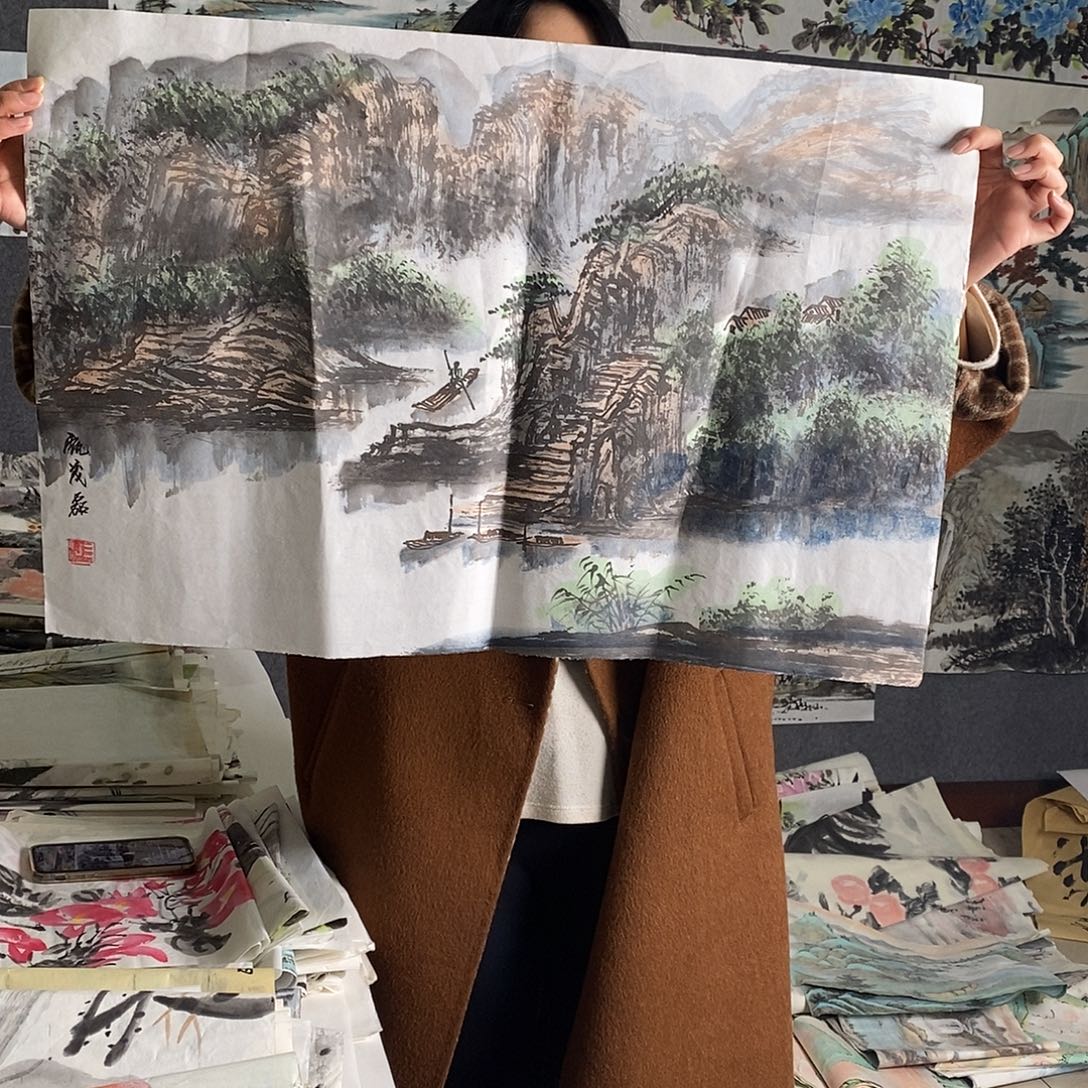 国画手写手绘国画作品24