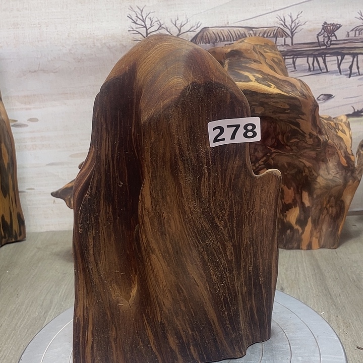 s***洋木直播间木质摆件