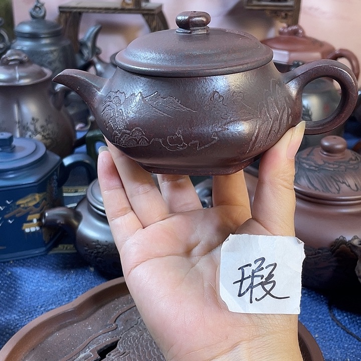 茶壶紫砂瑕疵紫砂茶具