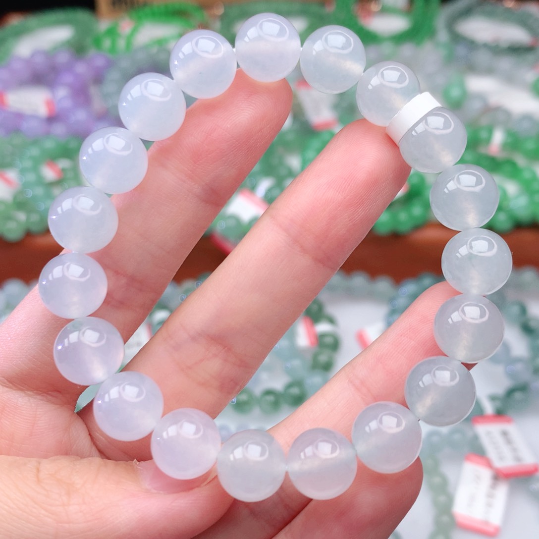 翡翠手链未镶嵌翡翠10mm