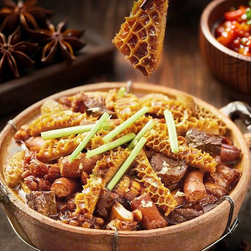 【1包尝鲜装】广式正宗牛杂煲经典风味牛肚牛腩（70%固体黄金比例）京东冷链包邮次日达