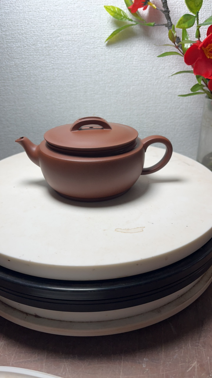 黄龙山原矿200cc云桥造型紫砂壶