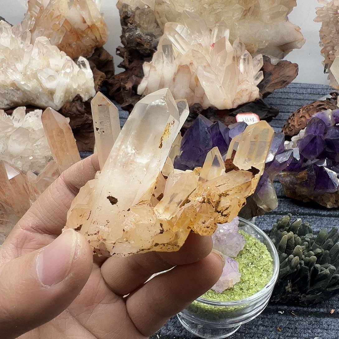 银S925镶嵌水晶珠宝半成品