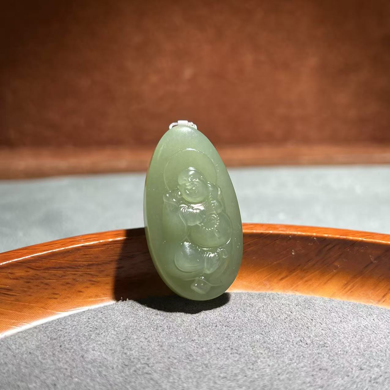 【张老斯珠宝】天然和田玉吊坠lx26800（多样性发货 拍一发一）