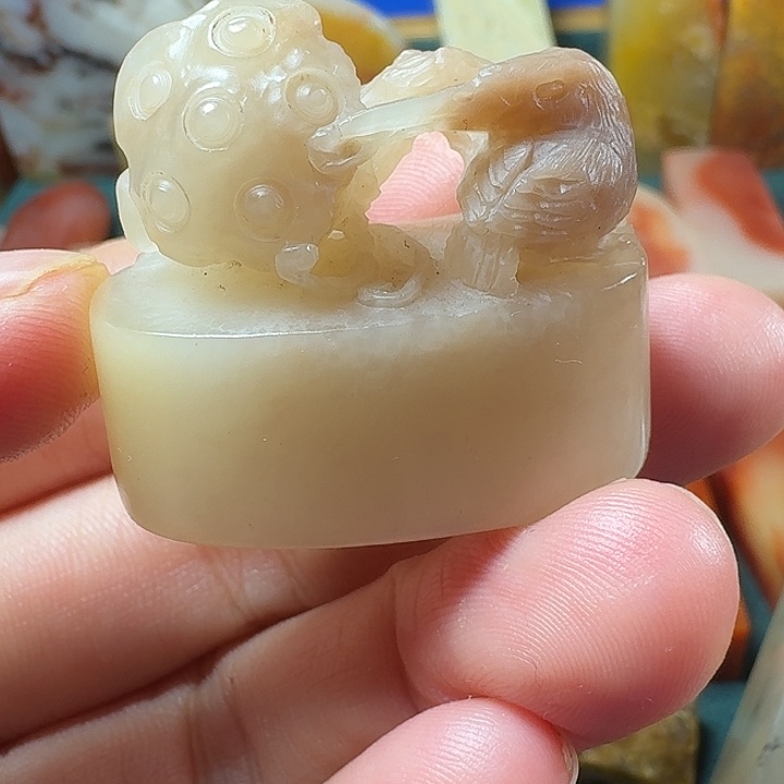寿山石寿山鲎箕石