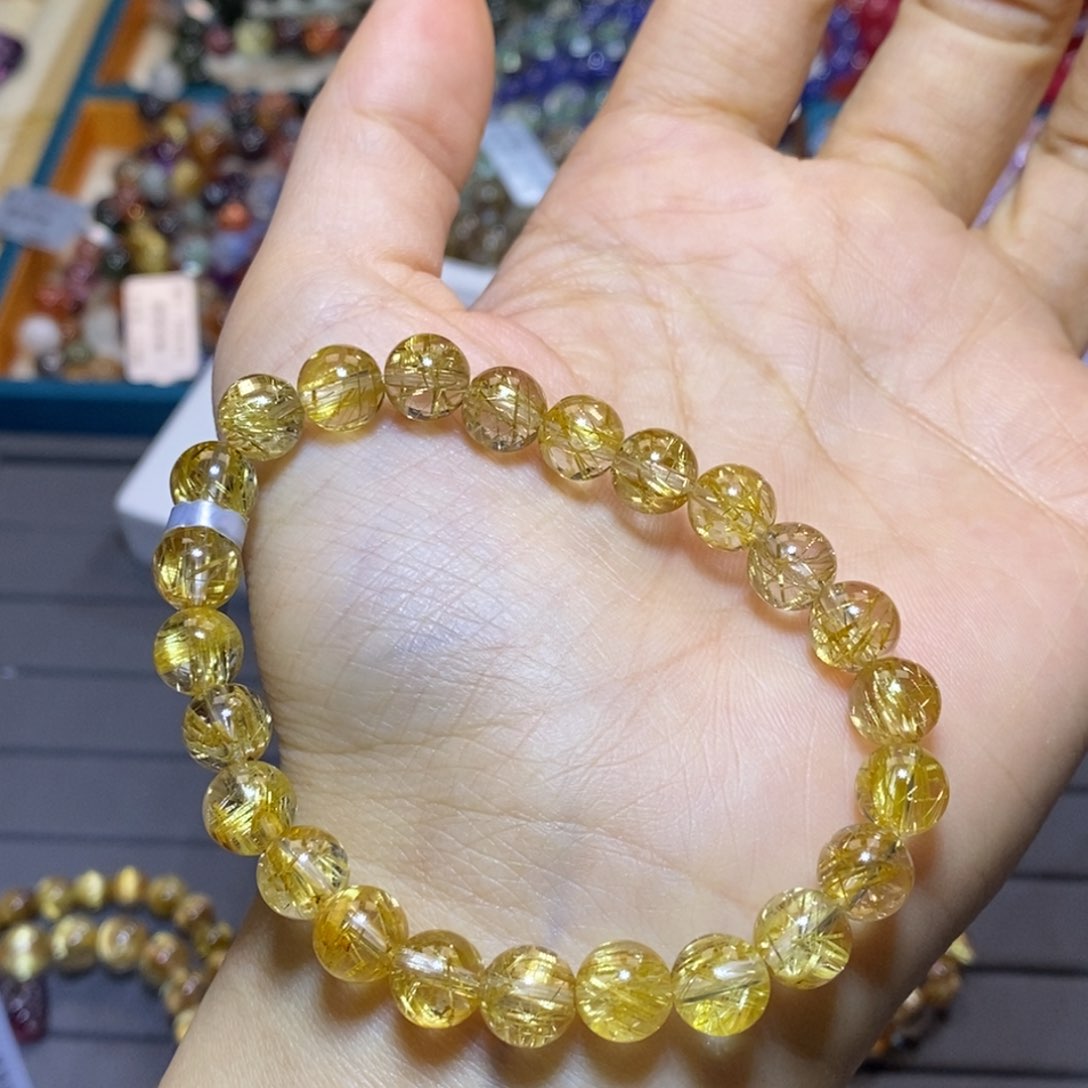 水晶手串未镶嵌手串