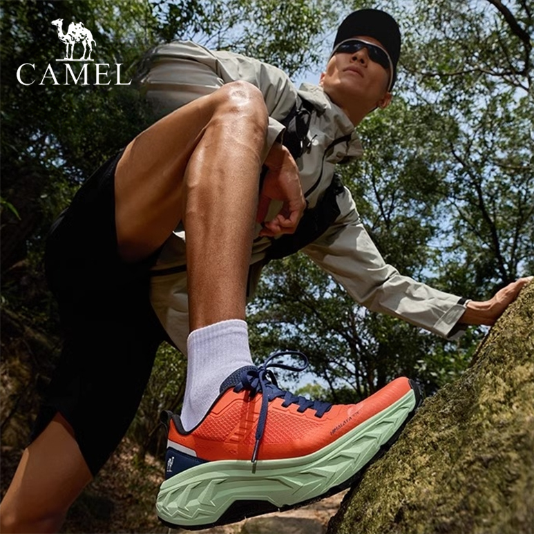 【飞行AIR】骆驼男女款越野跑鞋防滑耐磨户外登山鞋运动鞋流光风