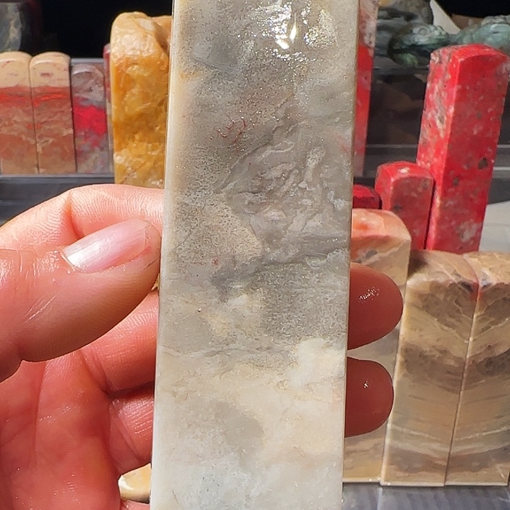 朱***红印石昌化石昌化白玉石印章