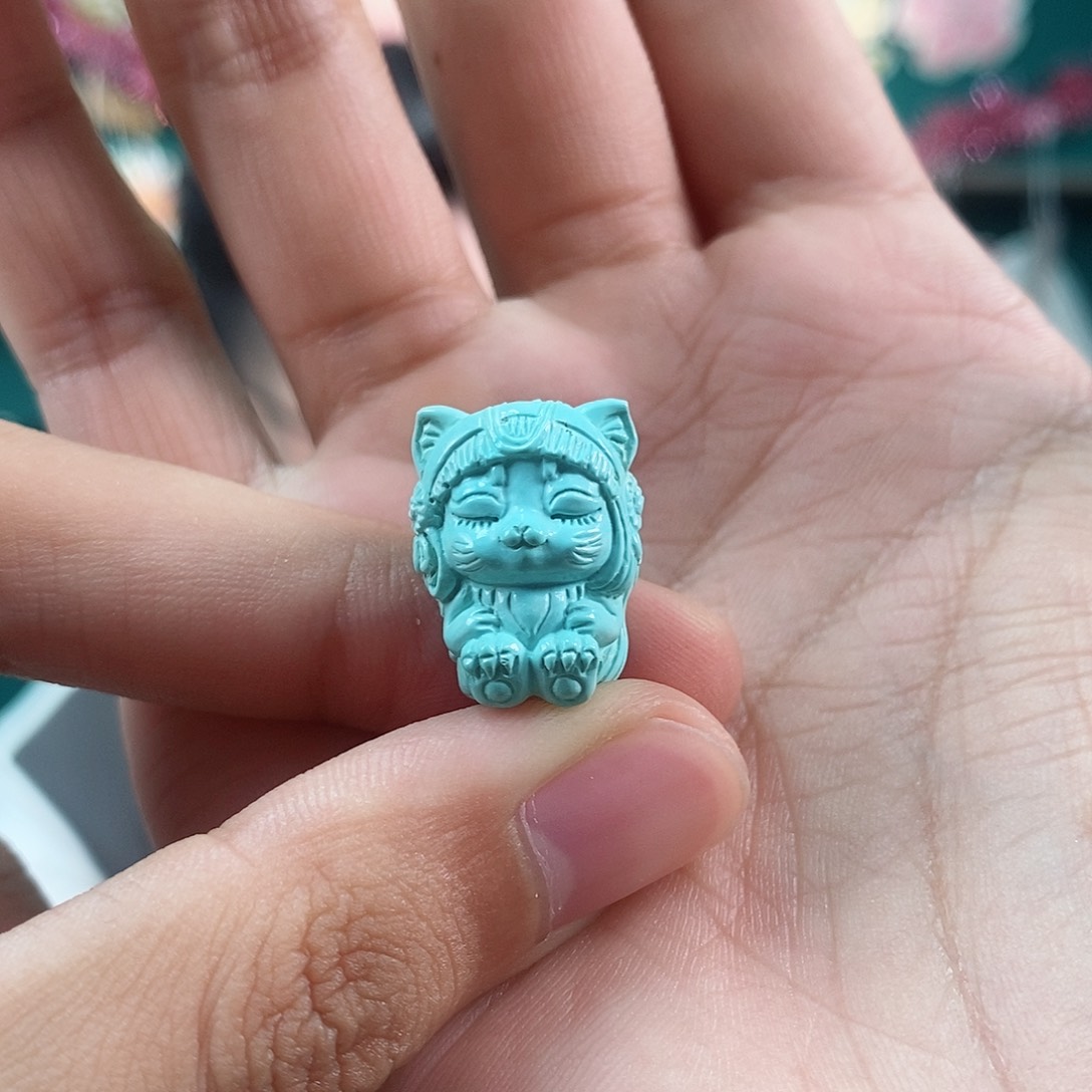 绿松石珠宝奇石未镶嵌