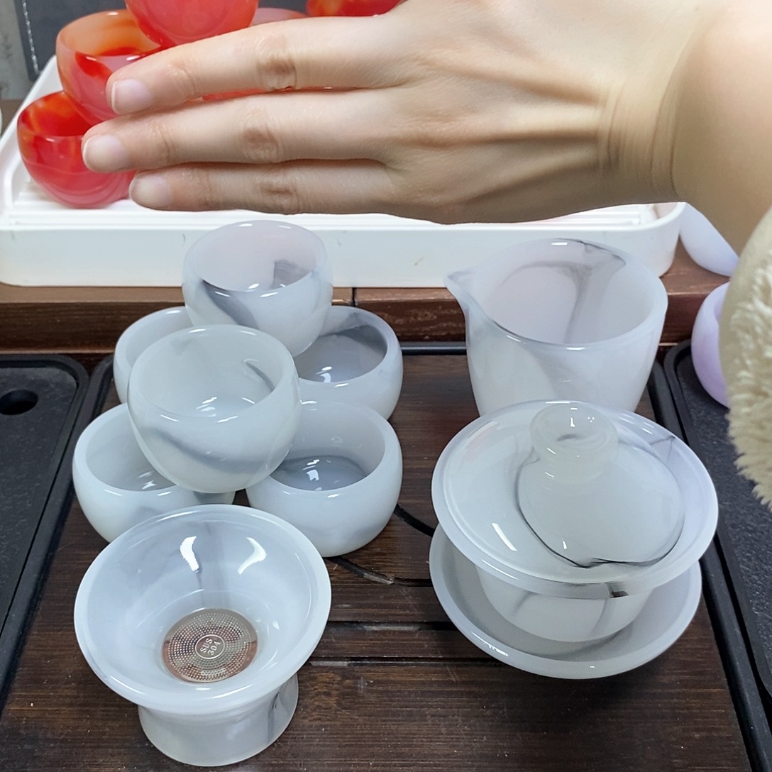 水墨琉璃茶具系列