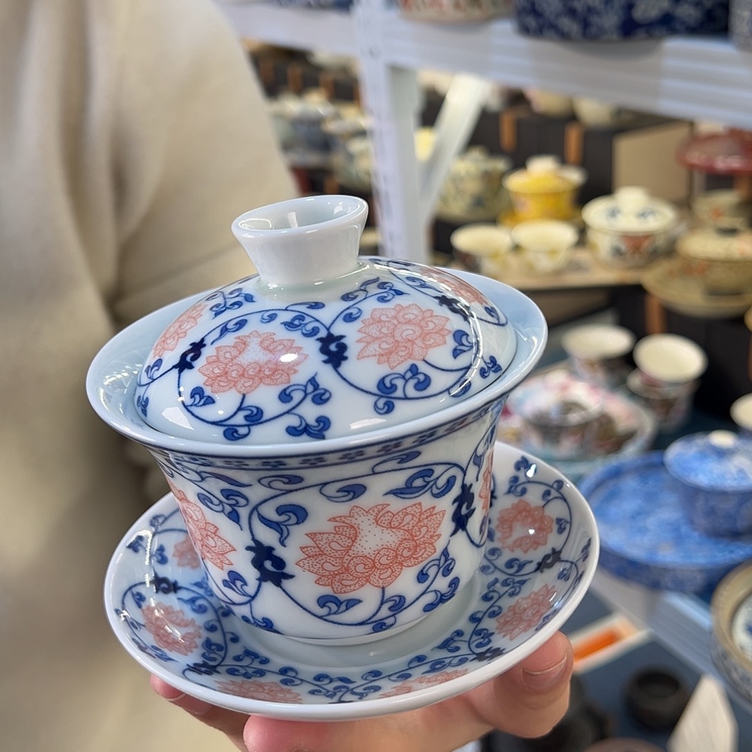 盖碗很漂亮我很喜欢