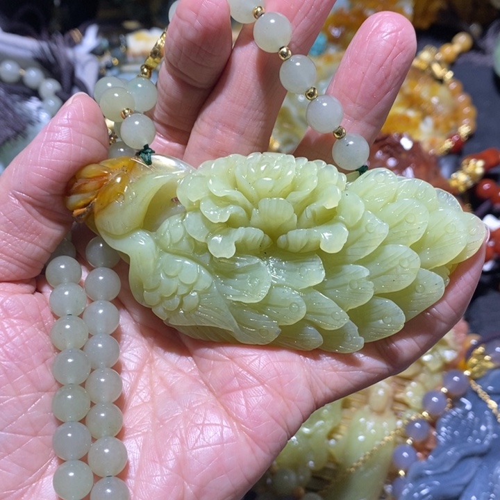 岫玉岫玉吊坠未镶嵌