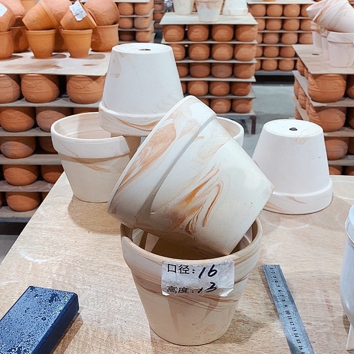 红陶玛奇朵16×13两个    