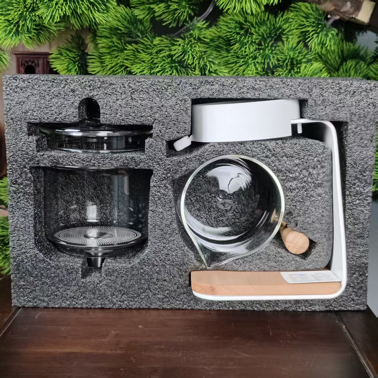 品德坊-泡茶器B款白色-350ml-AA1769